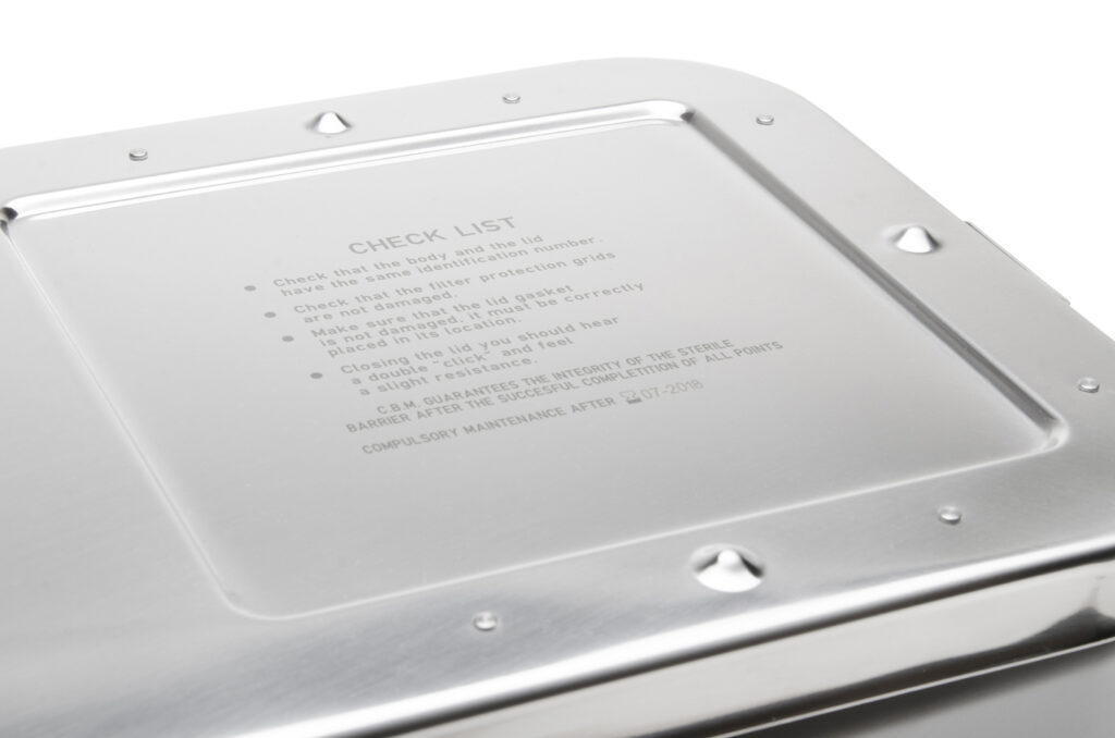 CBM Permaside Container System Stainless Steel Lid